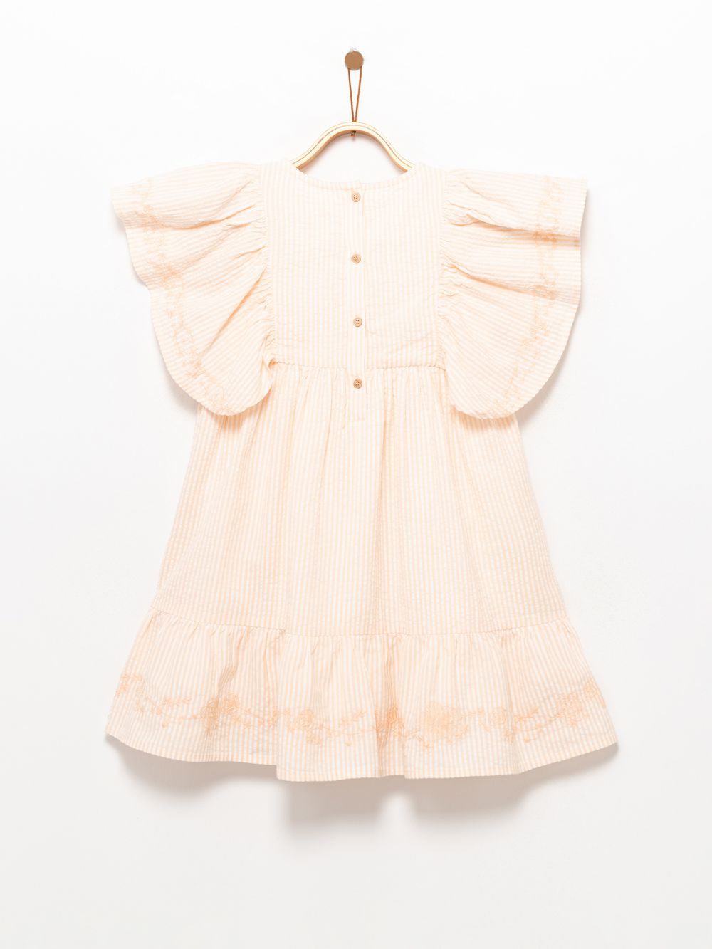 שמלה עם רקמה