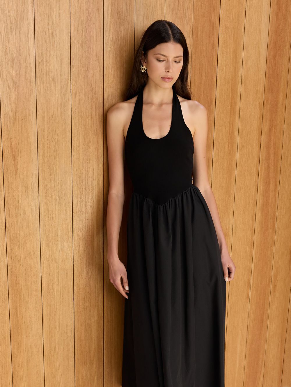 שמלת מקסי קולר