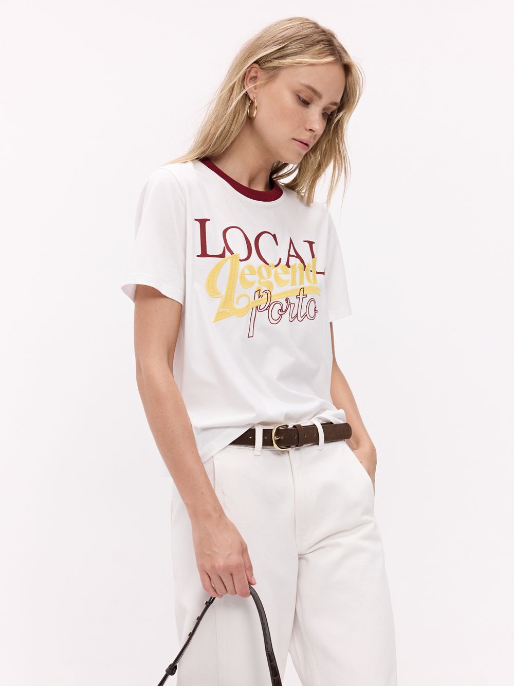 טי-שירט אוברסייז רקומה