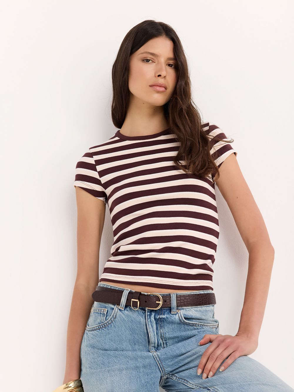 טישרט פסים רטרו