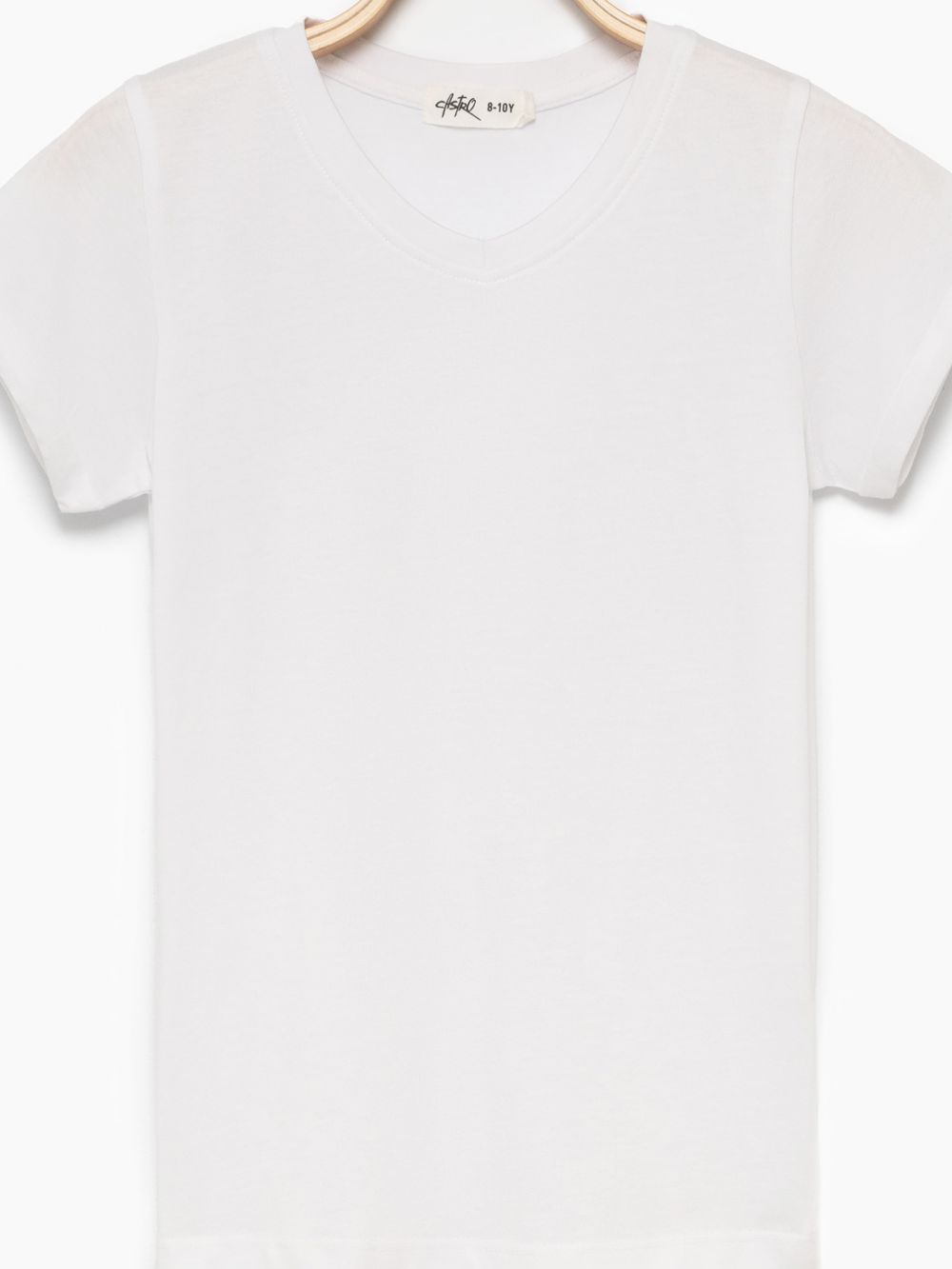 חולצה V שרוול קצר