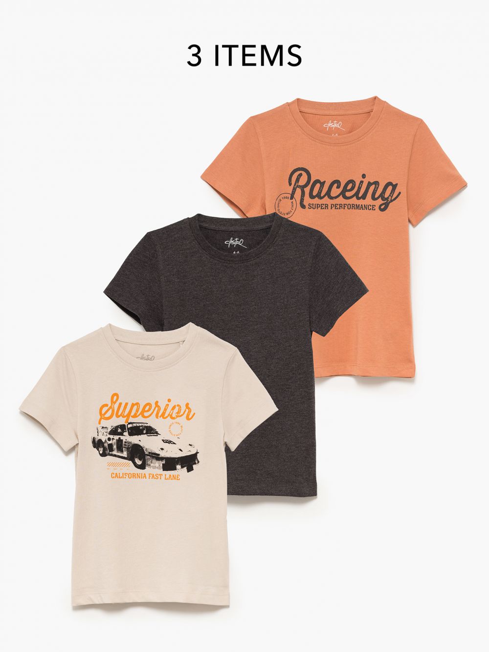 מארז חולצות 4Y-12Y