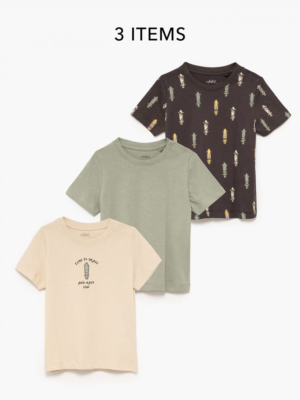 מארז שלישיית טי-שירטים 6M-4Y