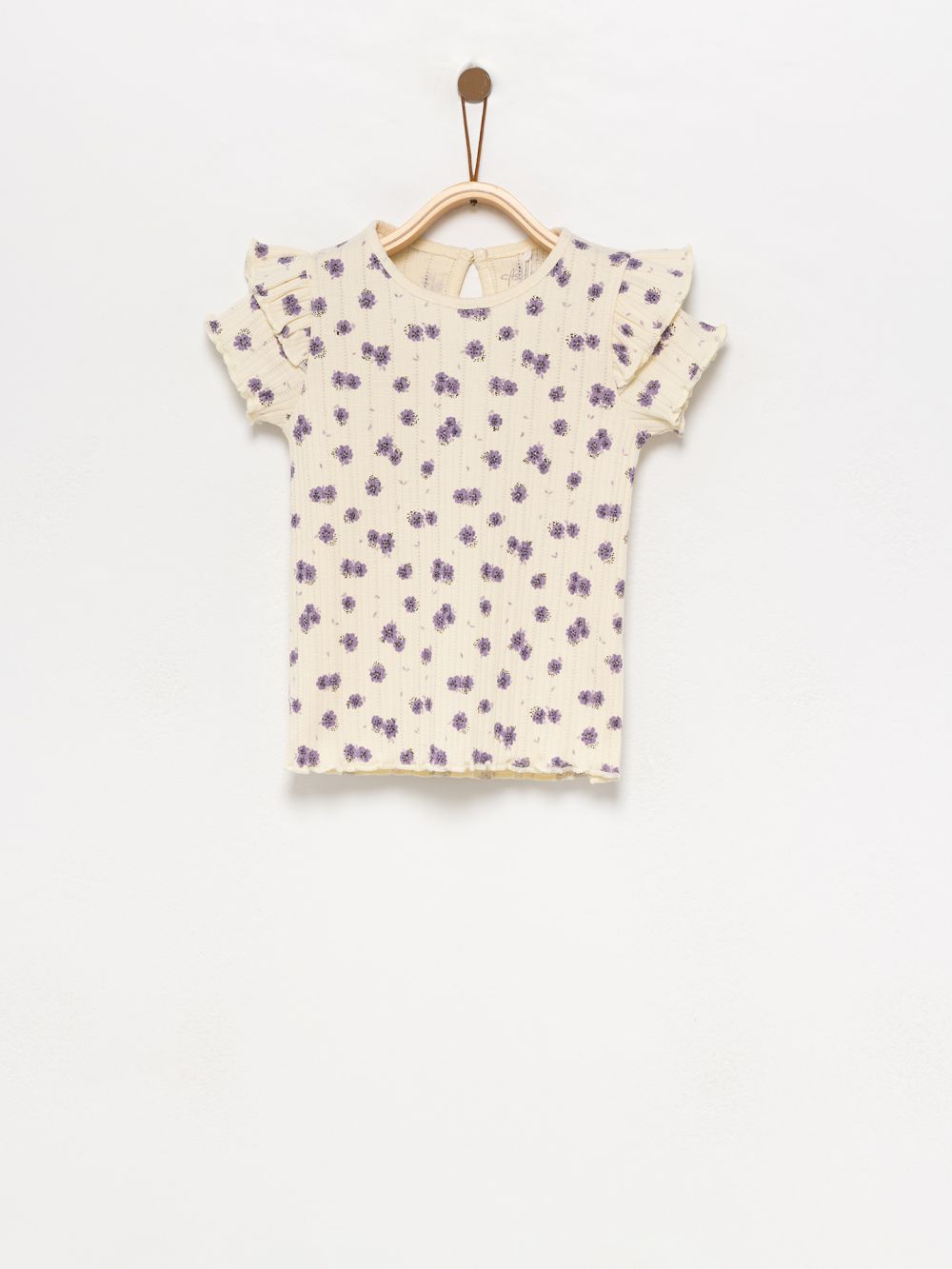 חולצת פוינטל מודפסת