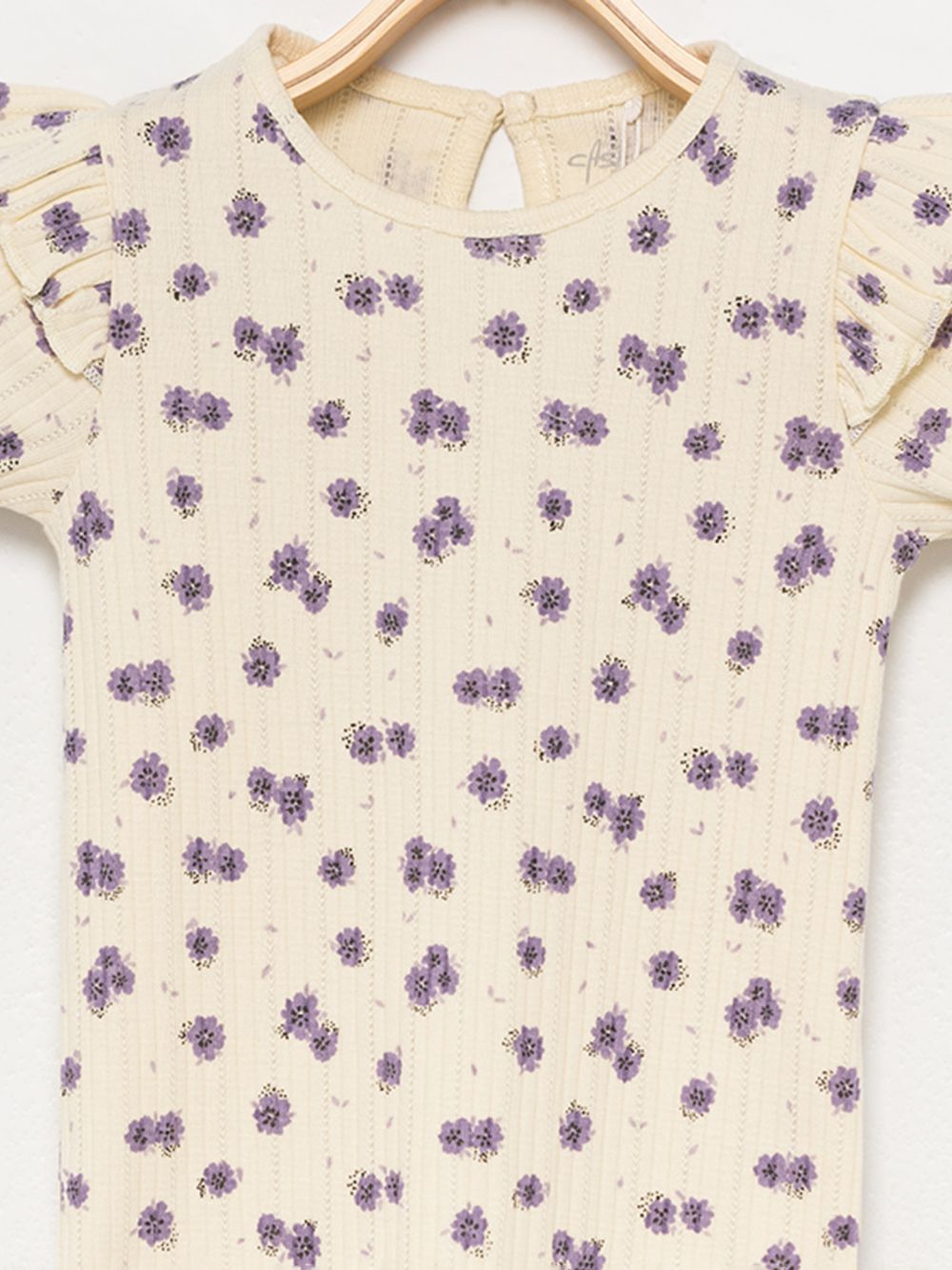 חולצת פוינטל מודפסת