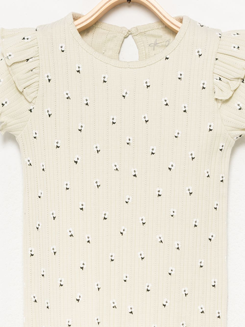 חולצת פוינטל מודפסת