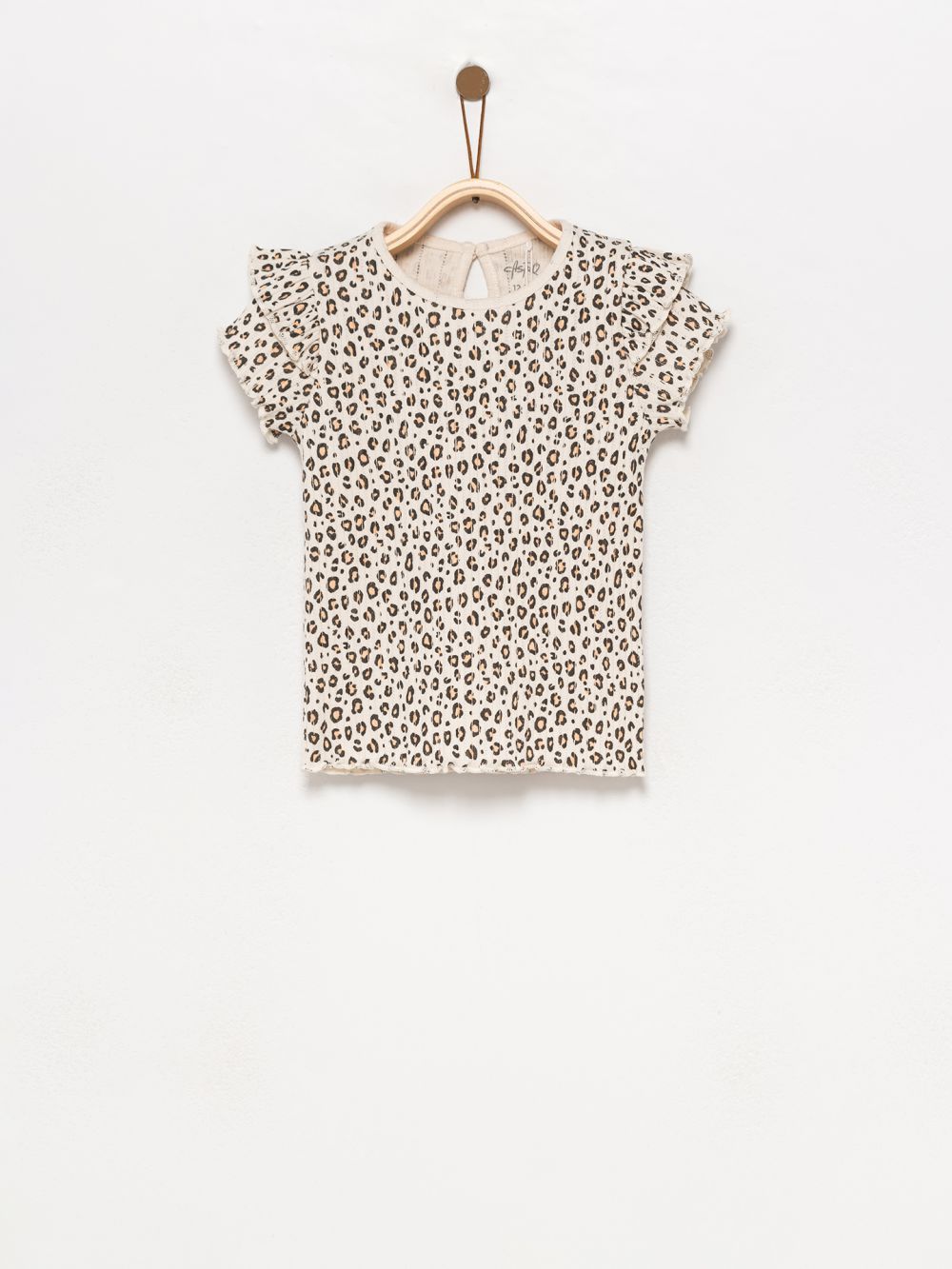 חולצת פוינטל מודפסת