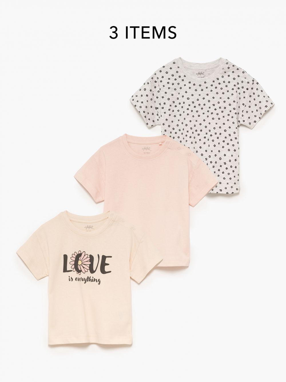 מארז שלישיית טי-שרטים 6M-4Y