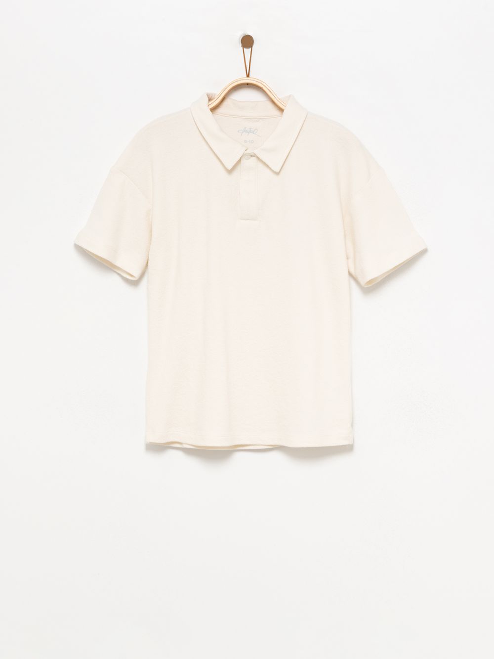 חולצת פולו טקסטורה