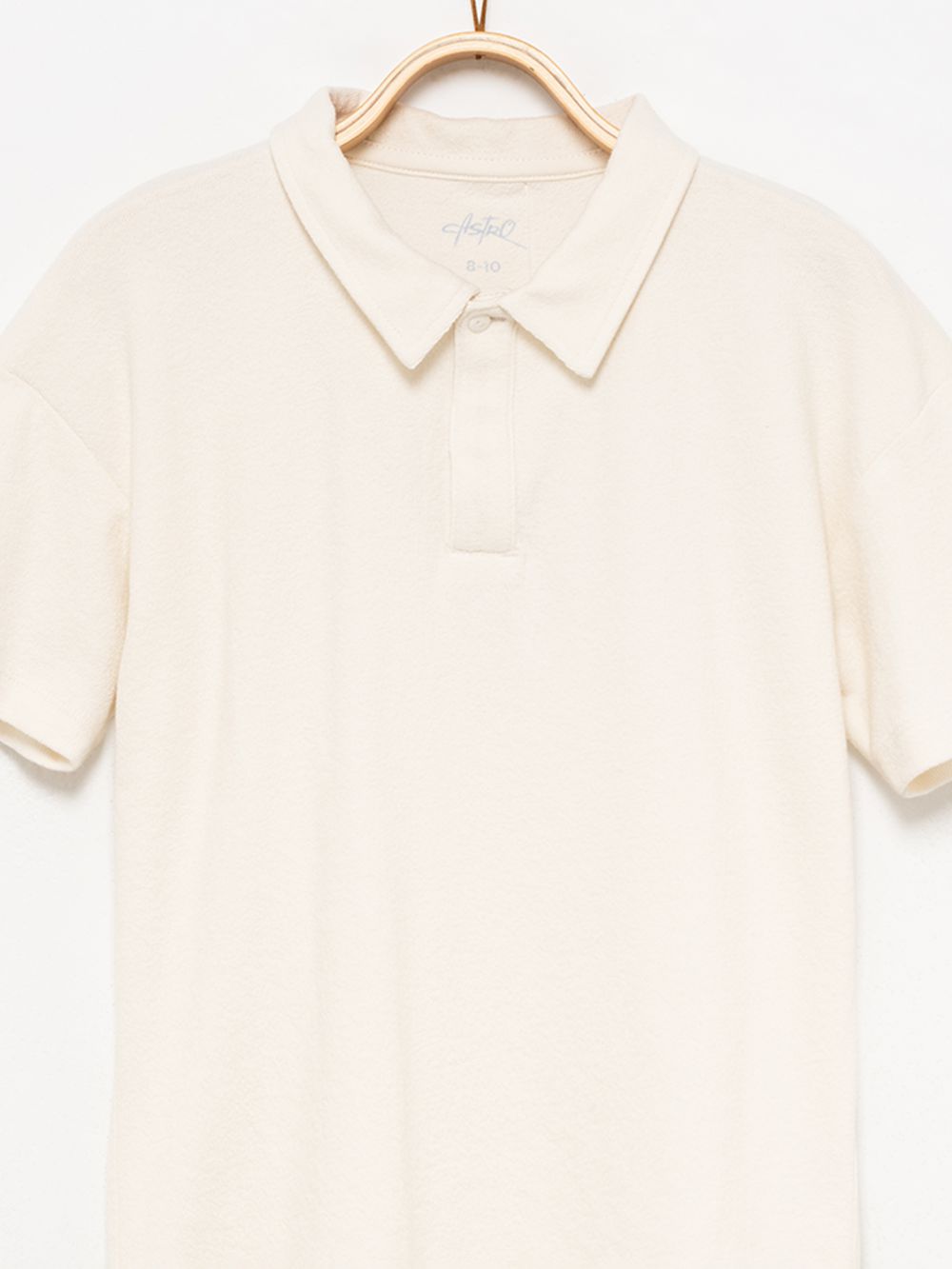 חולצת פולו טקסטורה