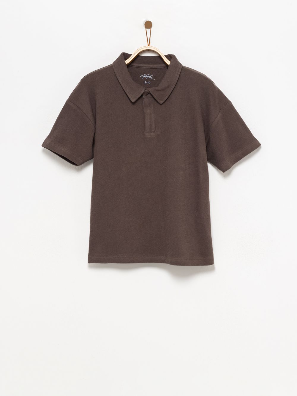 חולצת פולו טקסטורה