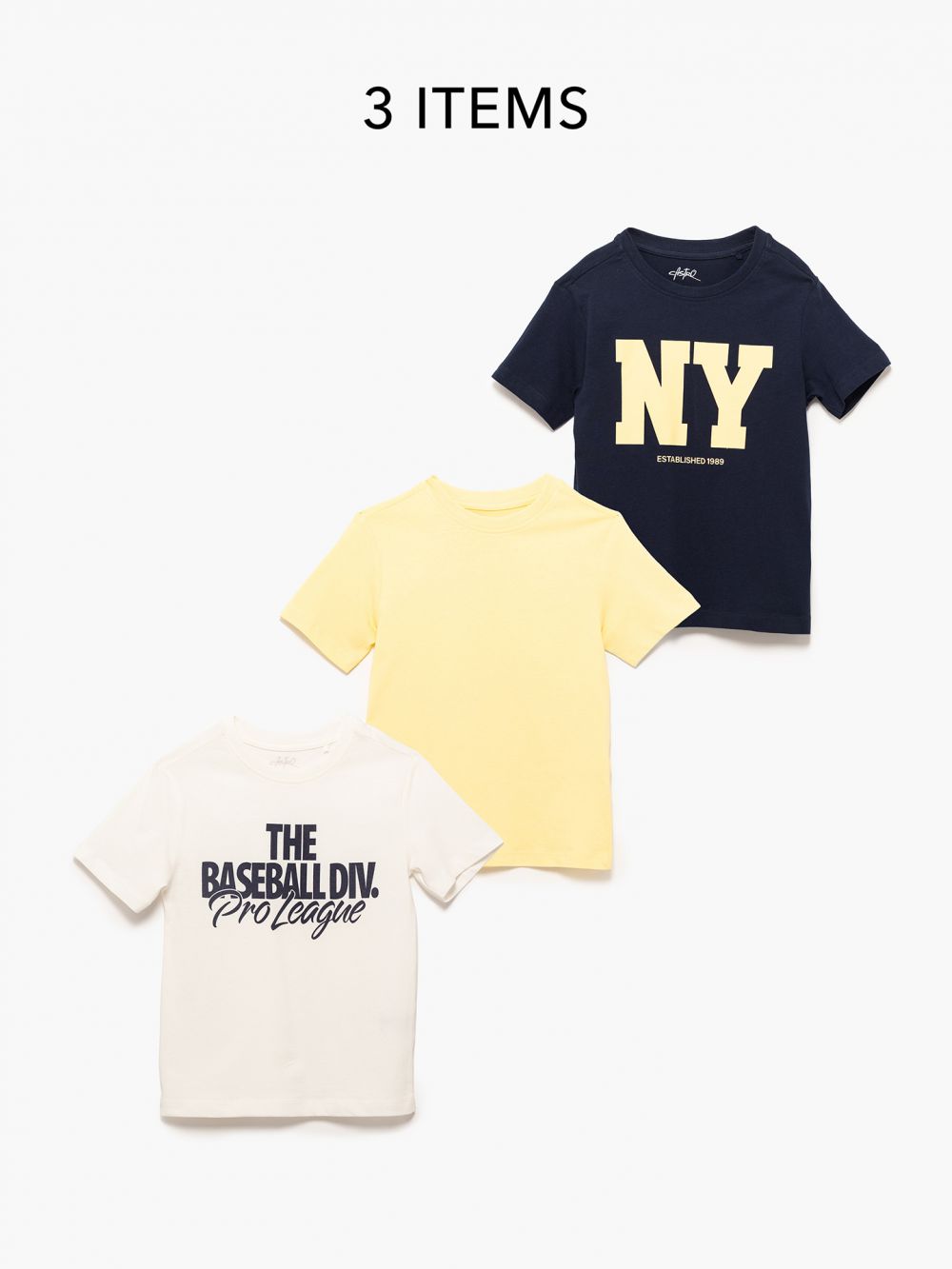 מארז חולצות טי 4Y-12Y