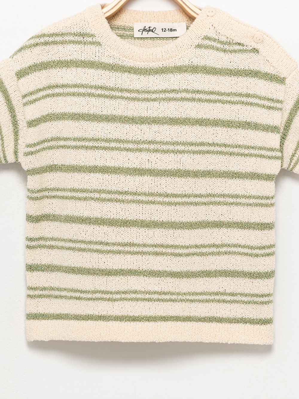 טי סרוגה פסים