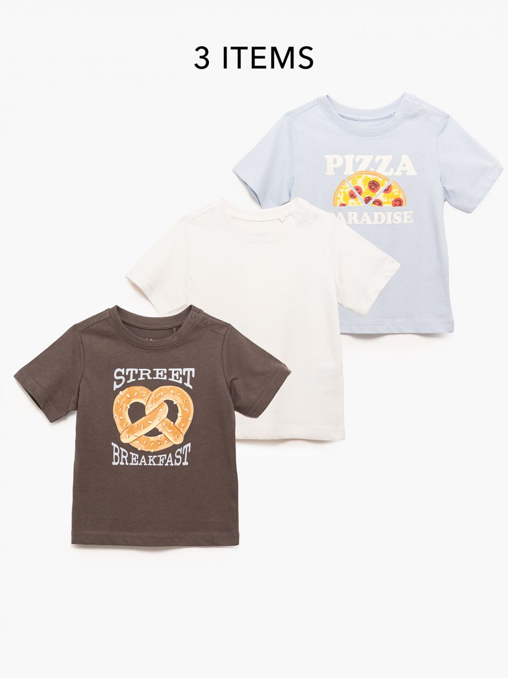 מארז חולצות 6M-4Y