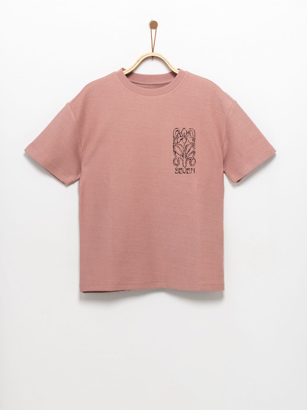 טי טקסטורה מודפסת