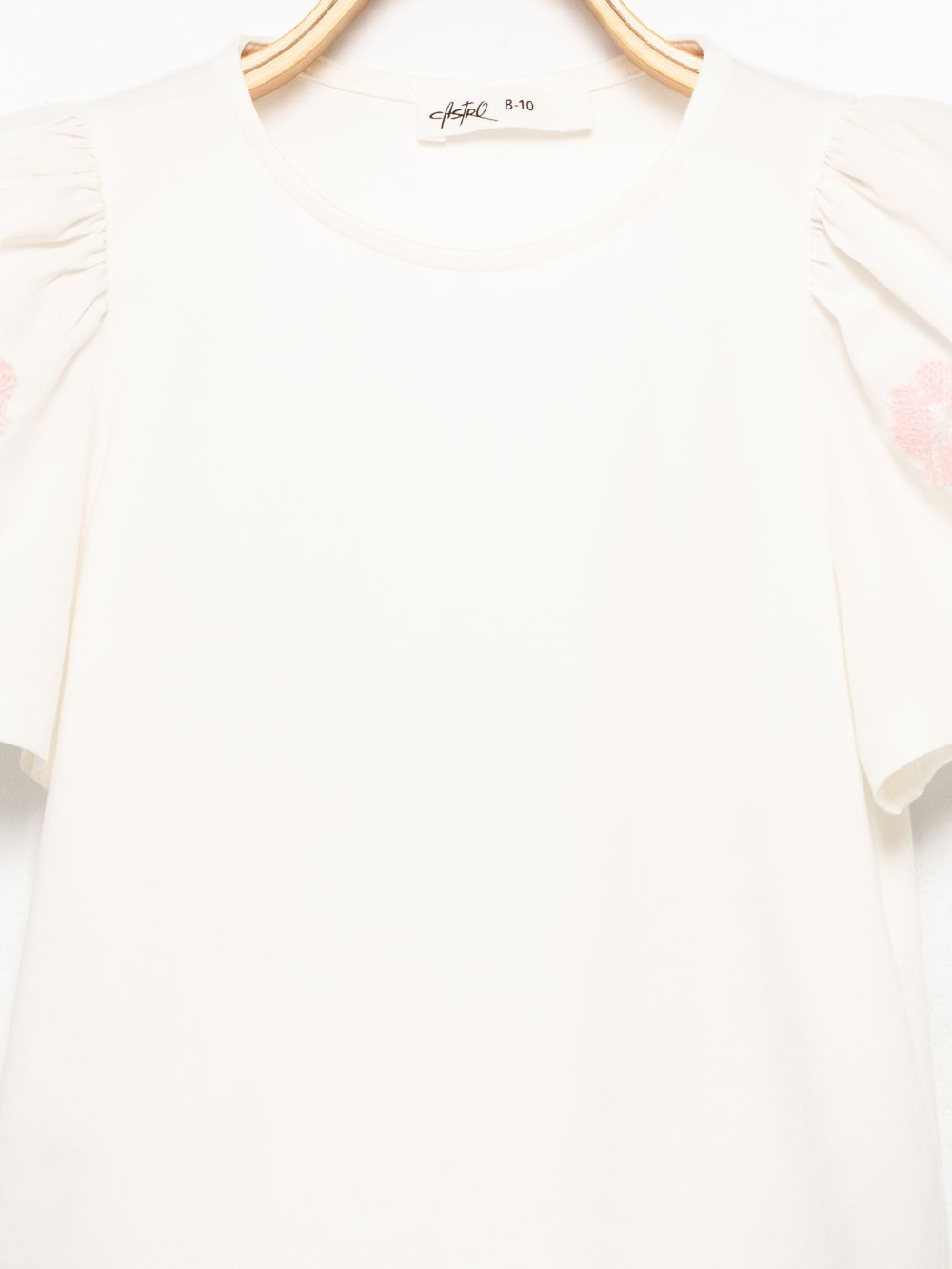 חולצת טי עם שרוולי קרושה