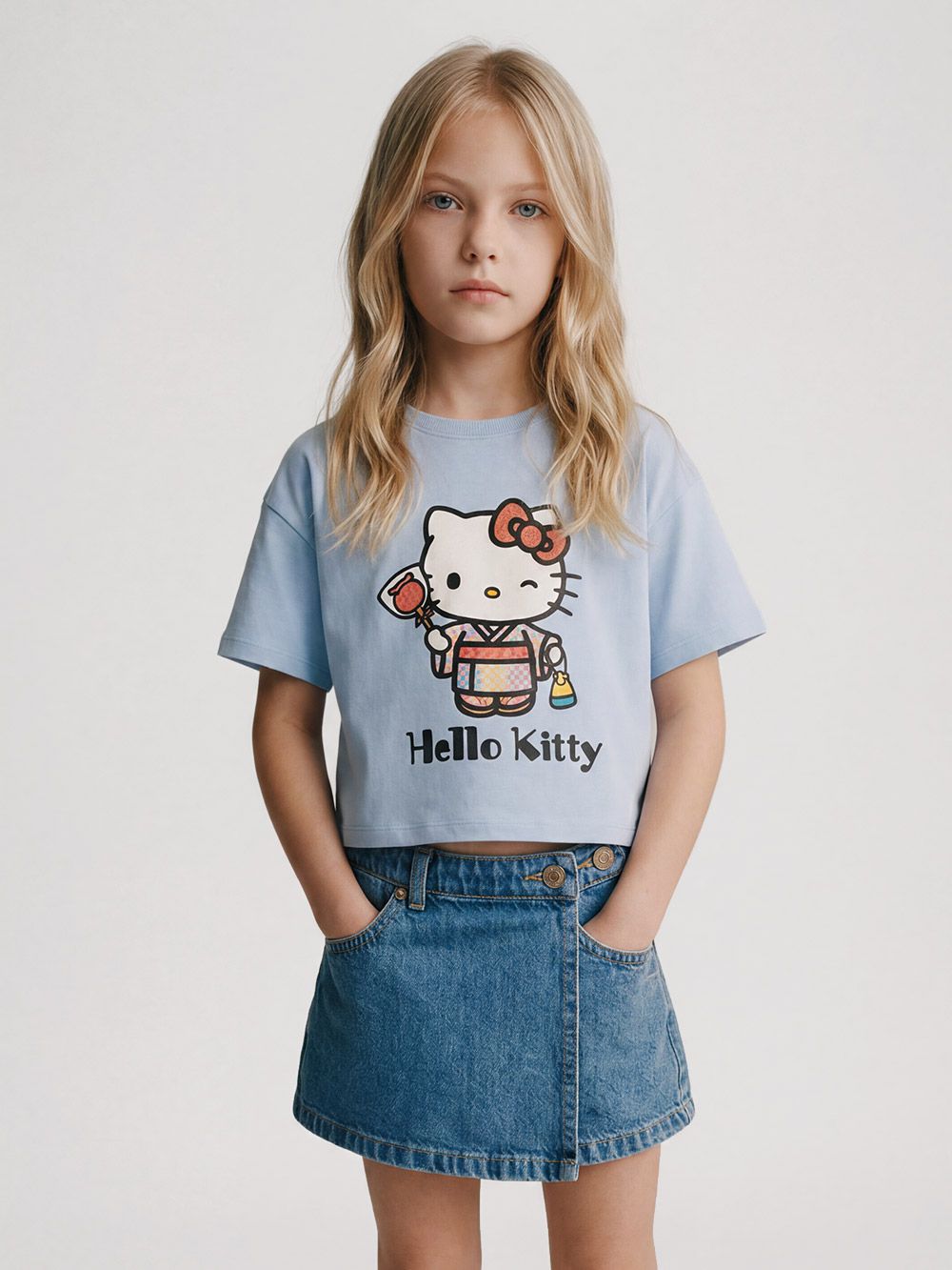 חולצות אוברסייז מודפסות HELLO KITTY