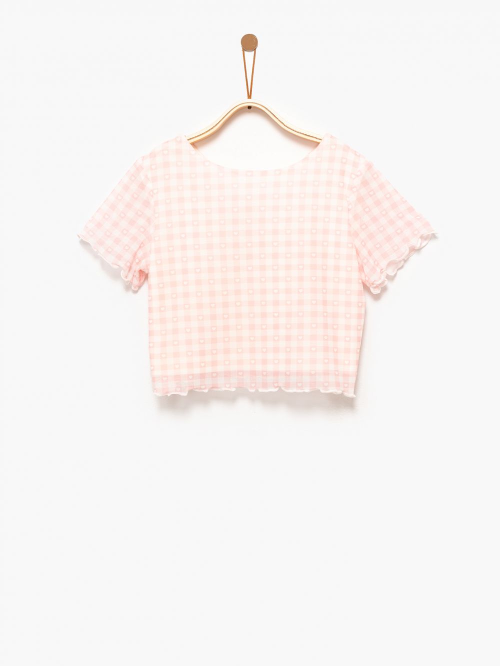 טי שירט משבצות