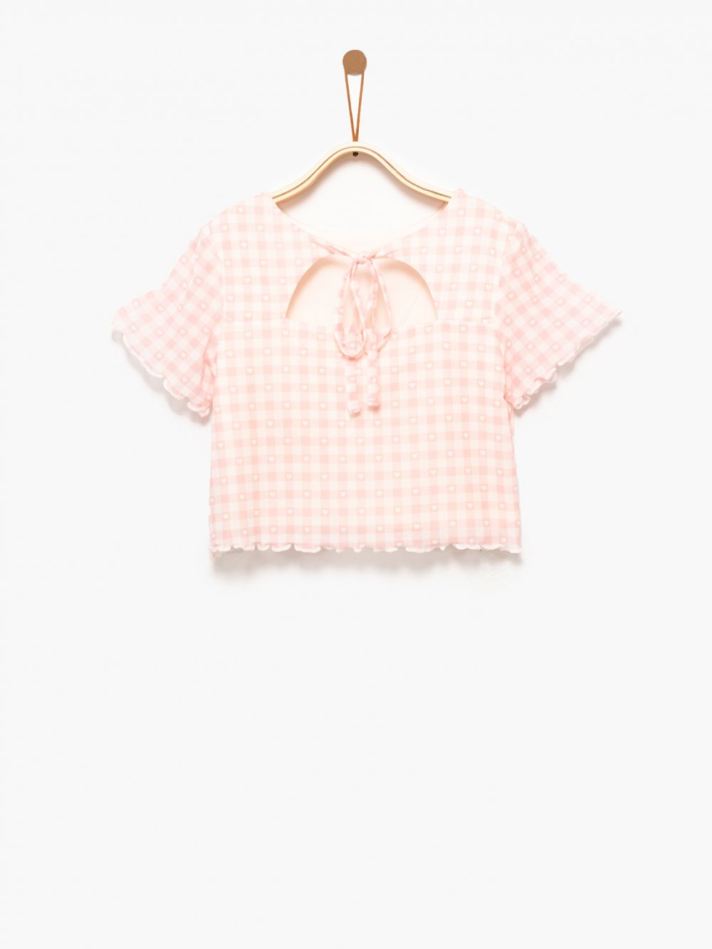 טי שירט משבצות