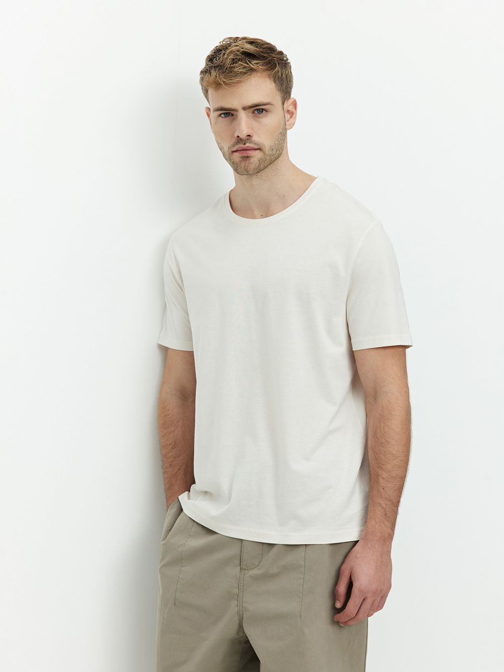 טי שירט פימה צווארון עגול