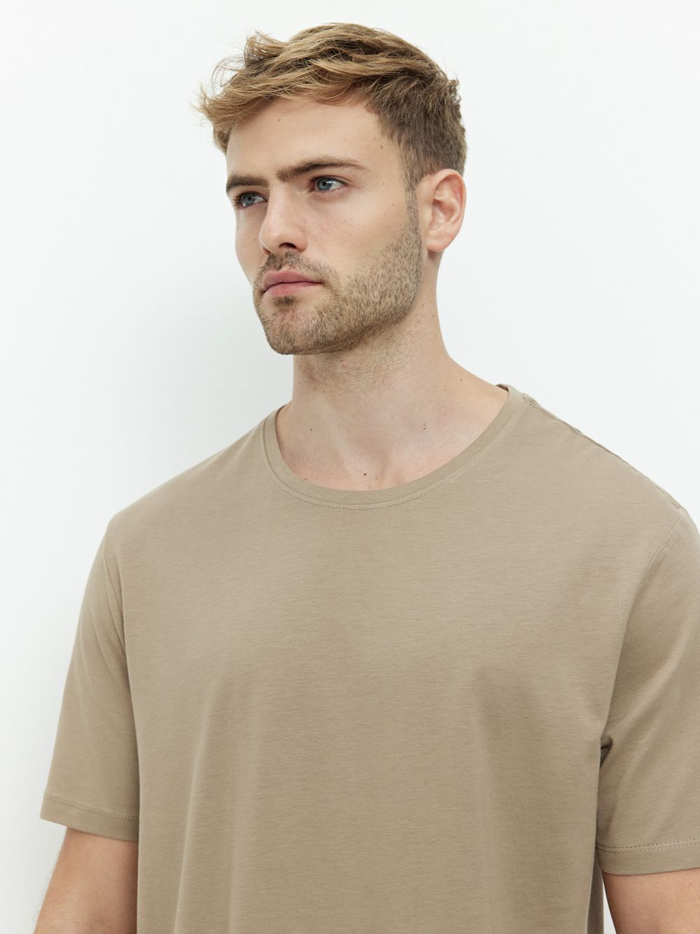 טי שירט פימה צווארון עגול