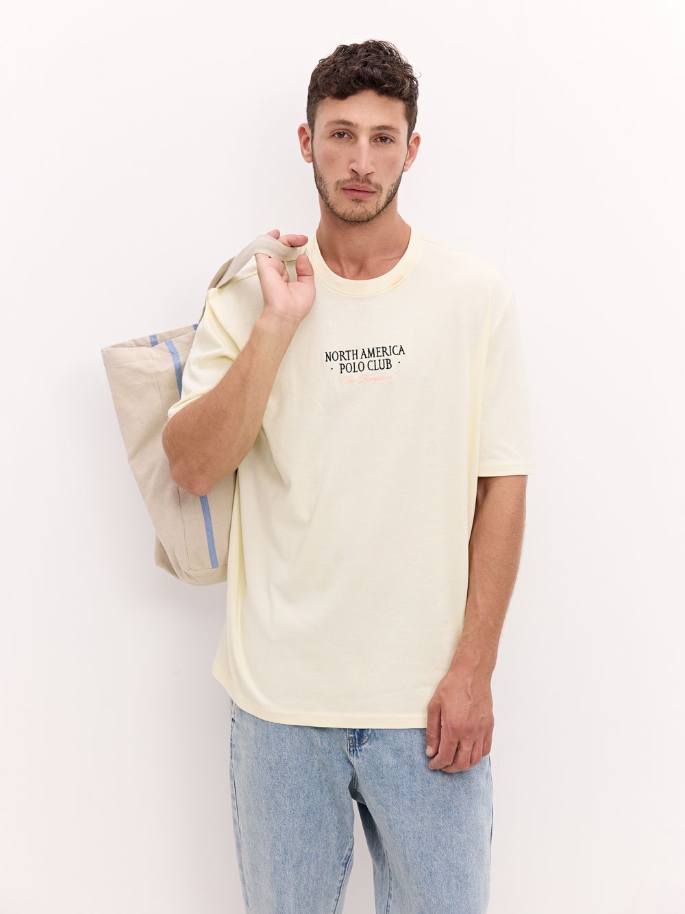 טי-שירט RELAXED FIT מועדון פולו