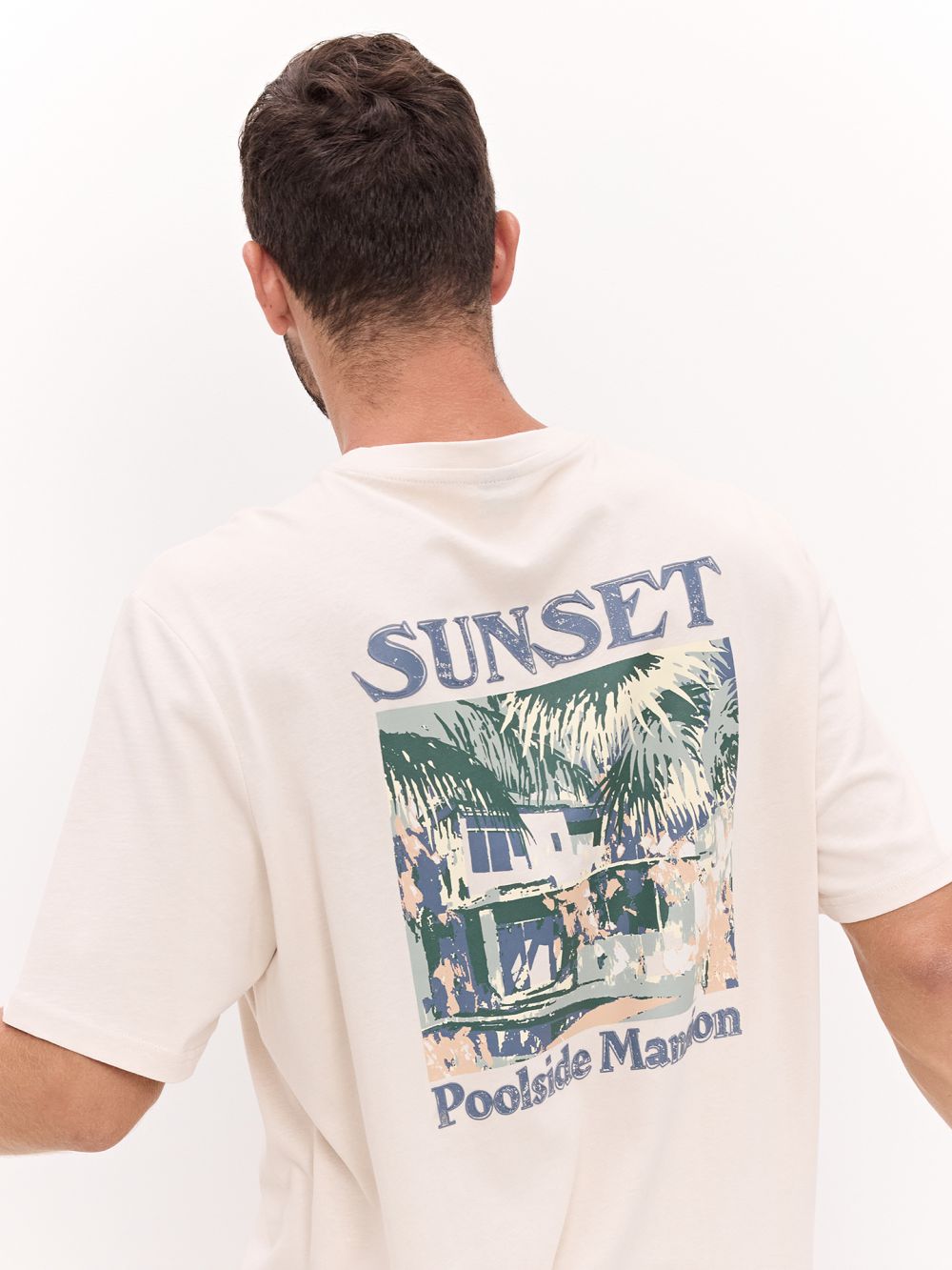 טי שירט Relaxed fit POOL SIDE