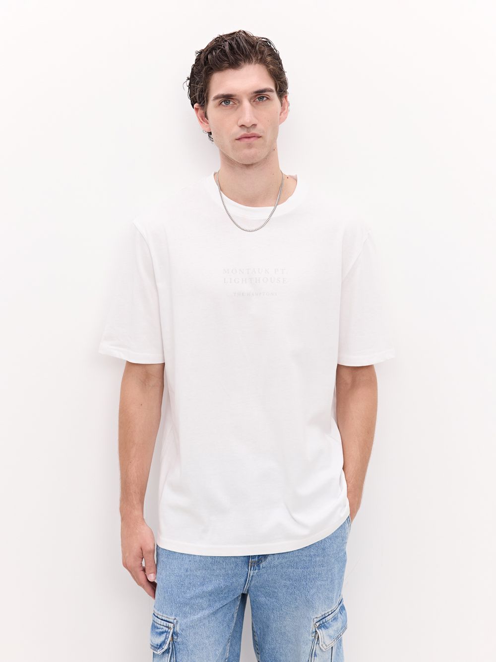 טי שירט Relaxed fit MONTAUK