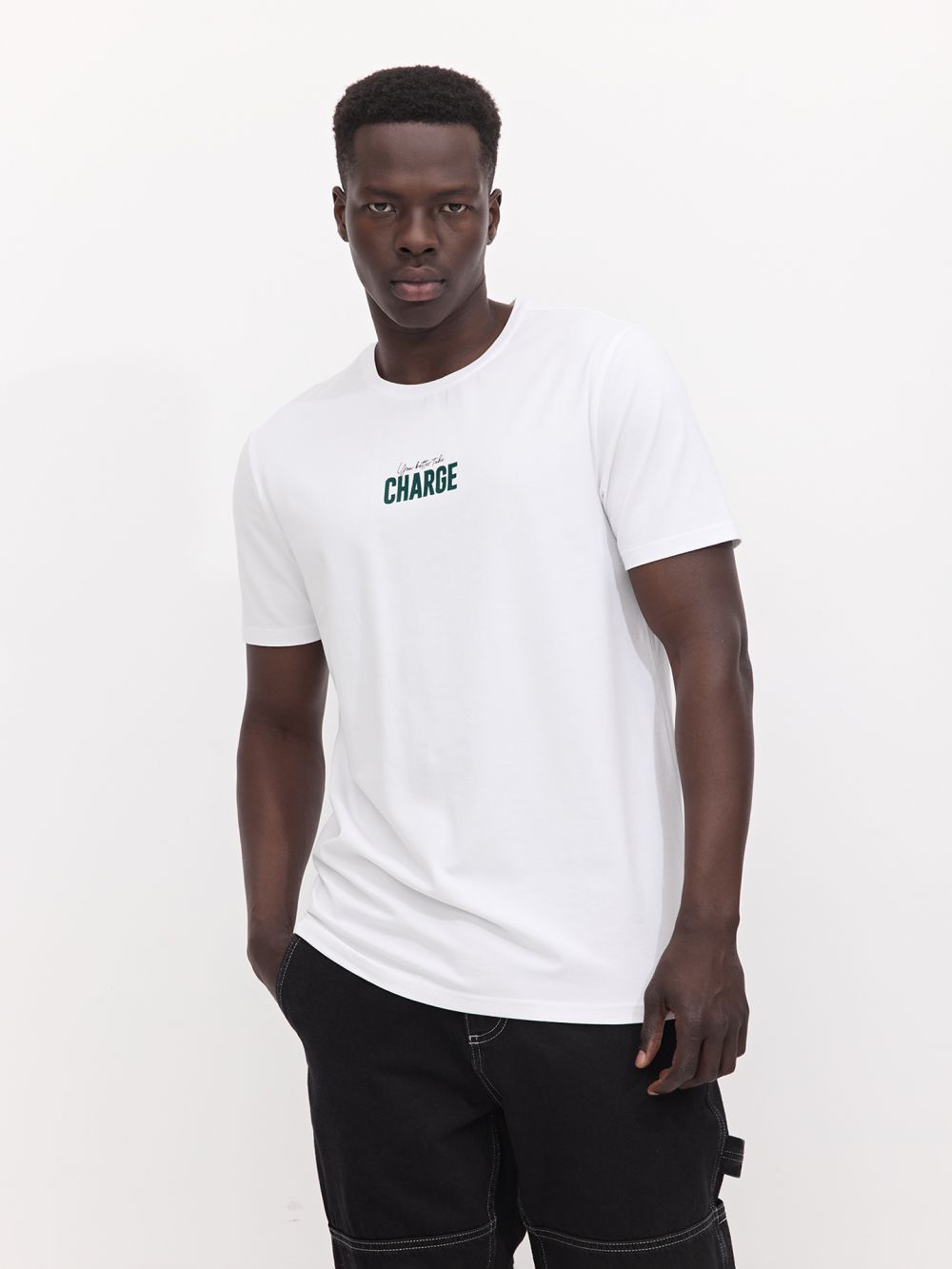 טי-שירט לייקרה עם כיתוב