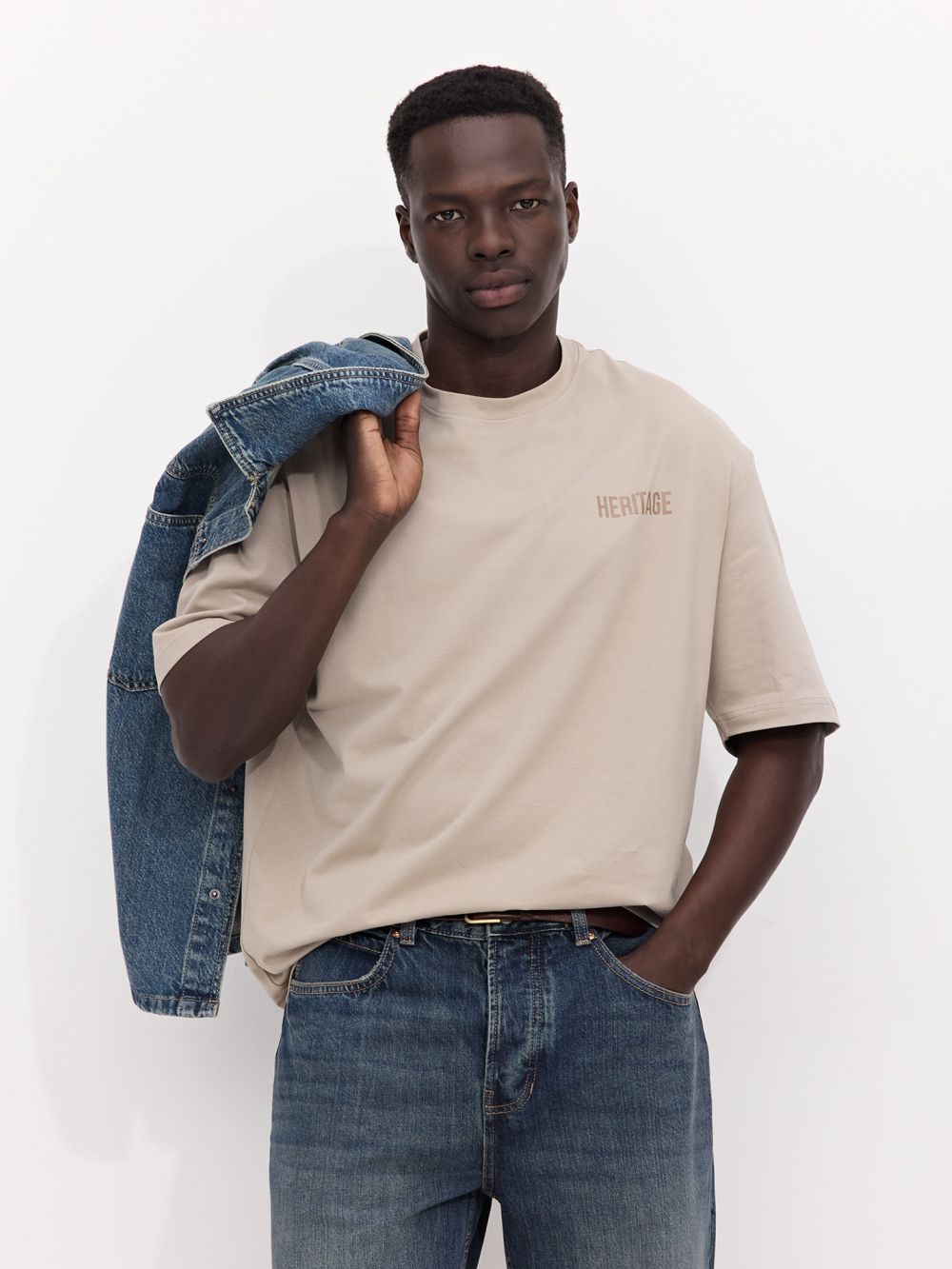 טי-שירט ליקרה מודפסת