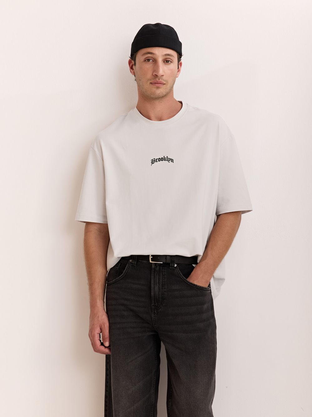 טי שירט לייקרה מודפסת