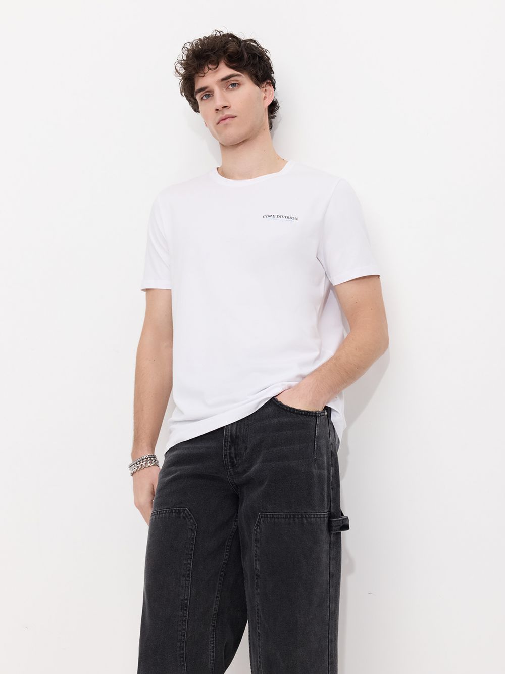 טי-שירט ליקרה מודפסת