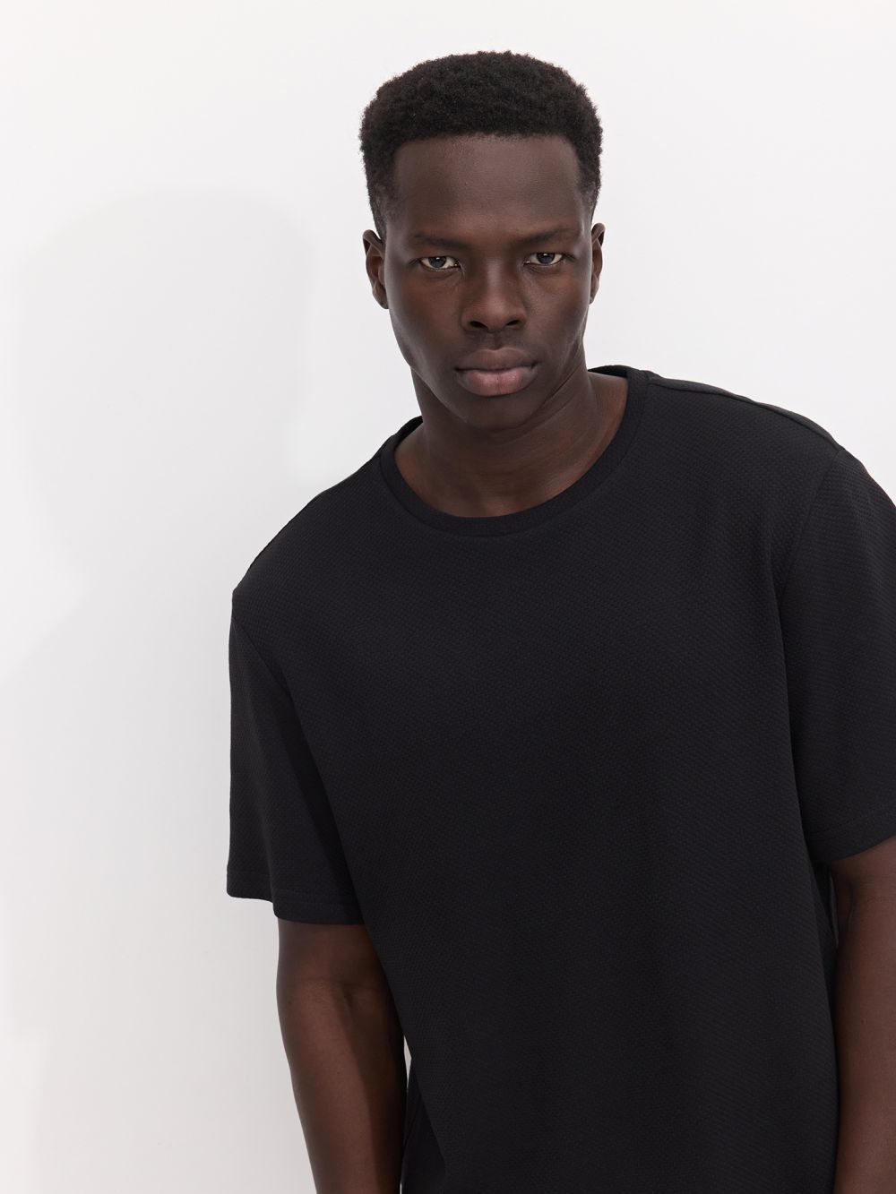 חולצה עם טקסטורה