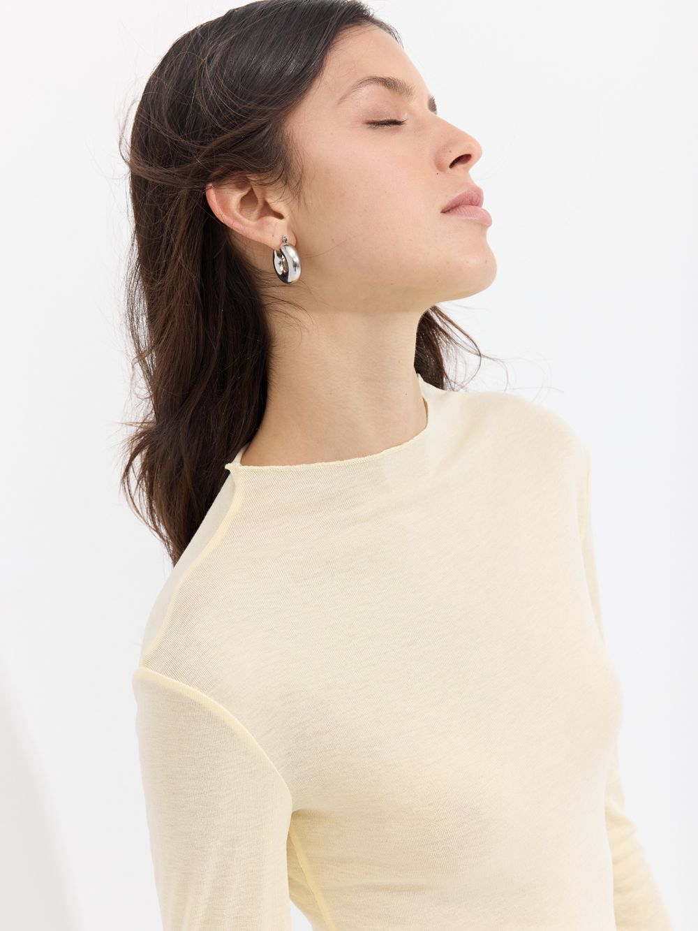 טי שירט גולף עם גימור מסולסל