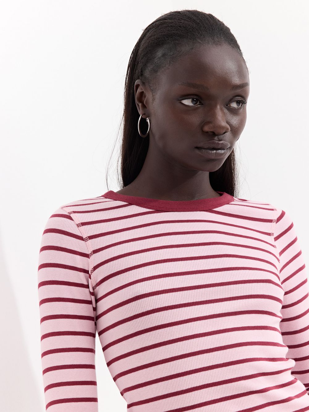 טי שירט ריב בייסיק שרוול ארוך