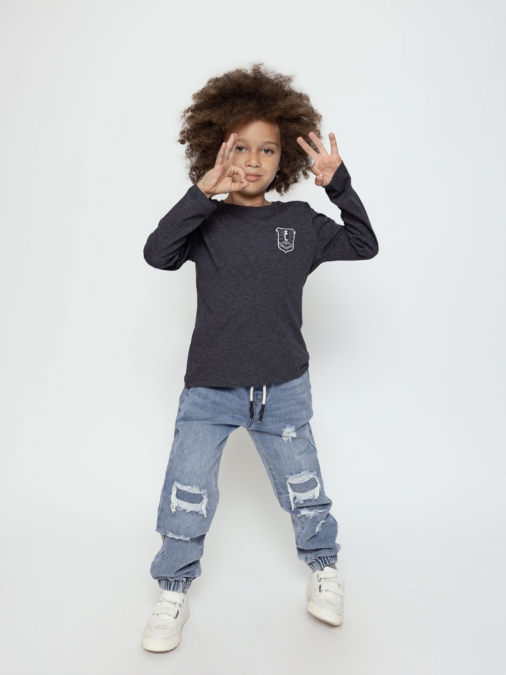 חולצת סלאב ארוכה לבנים