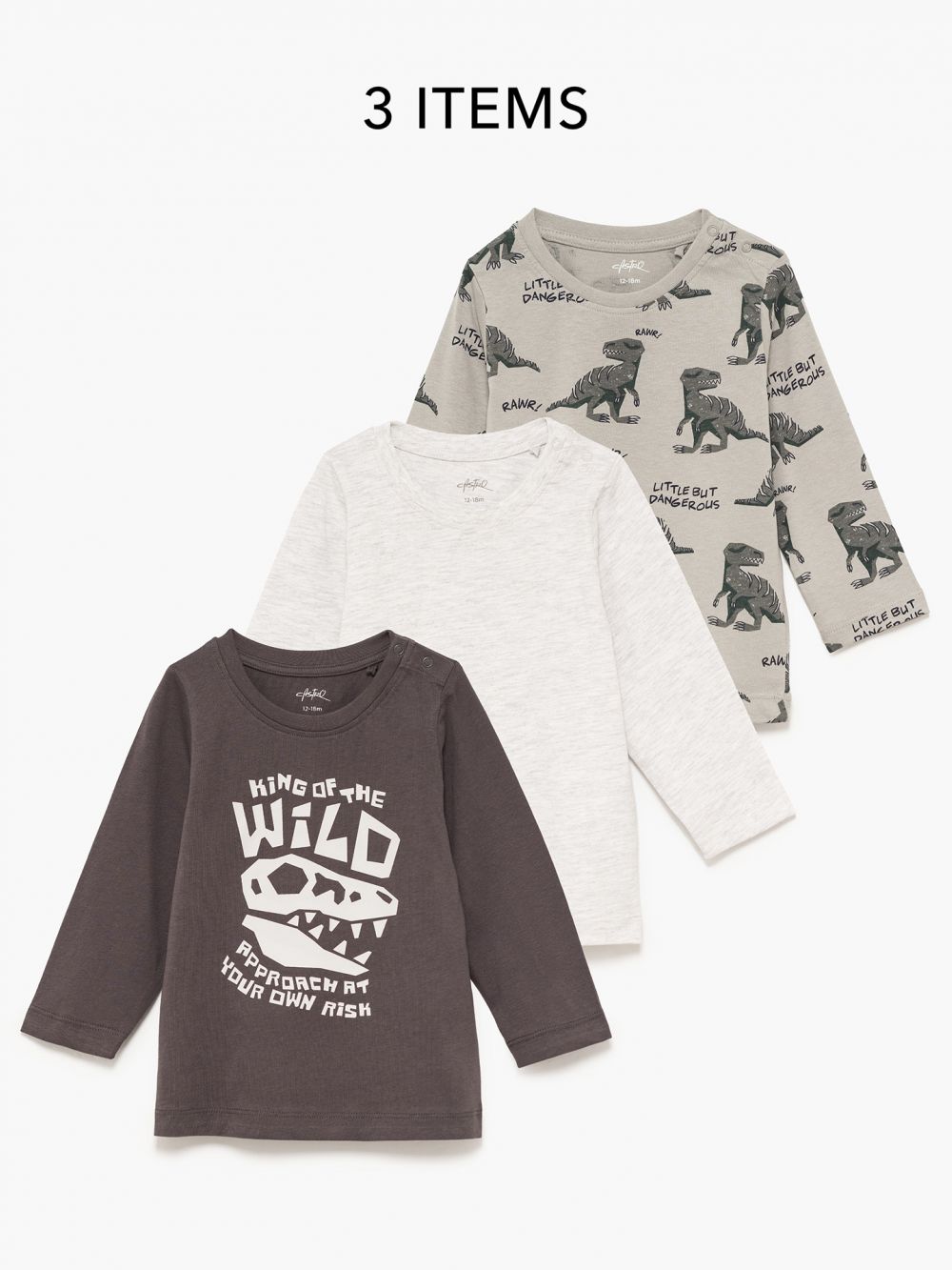 מארז חולצות 6M-4Y