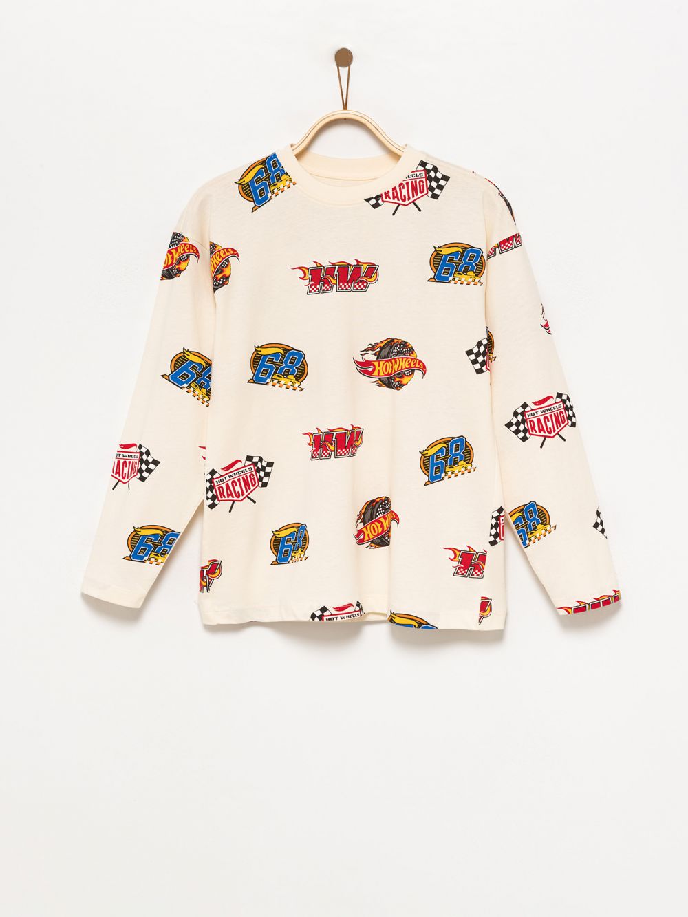 טישרט HOT WHEELS מודפסת