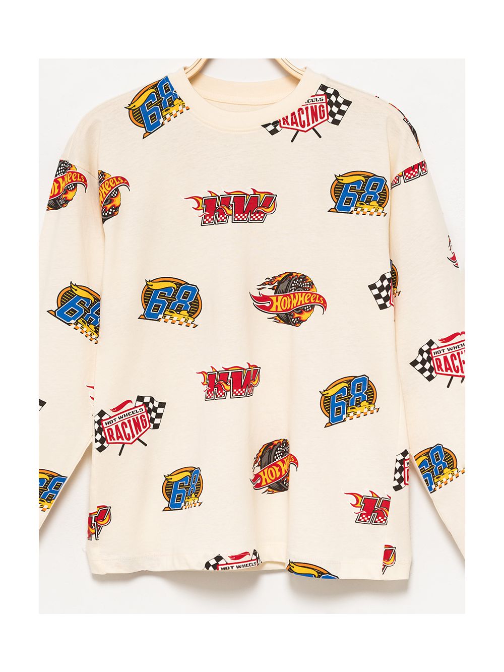 טישרט HOT WHEELS מודפסת