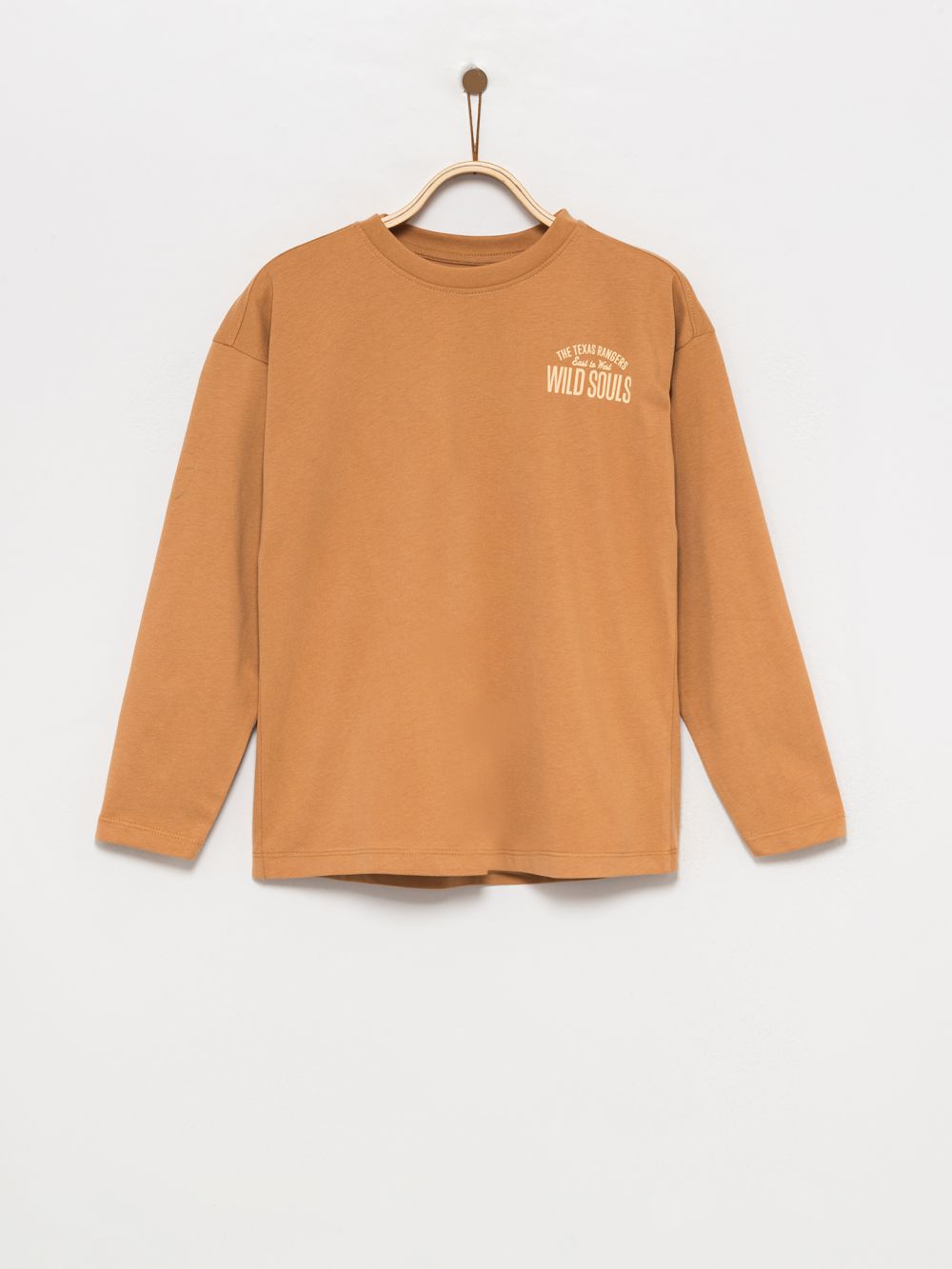 טי-שירט ארוכה עם כיתוב