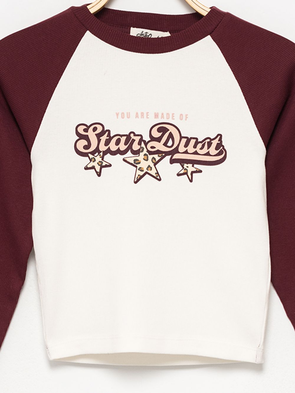 חולצת ריב עם הדפס