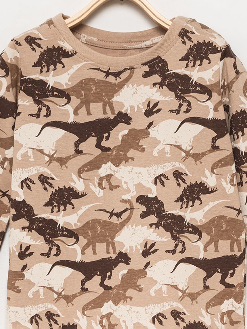 טי-שירט דינוזאורים ארוכה