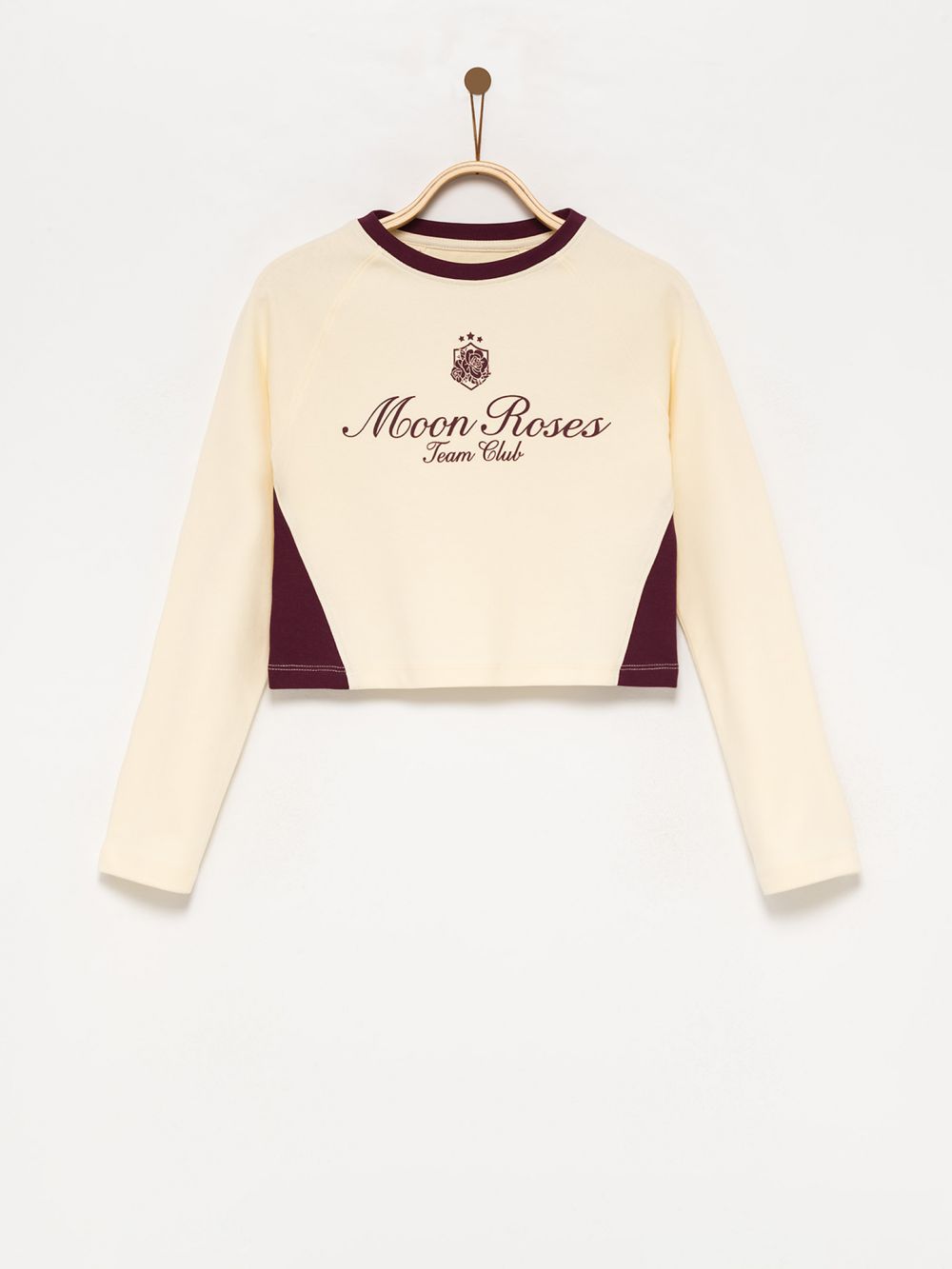 חולצה שרוול ארוך עם חתכים