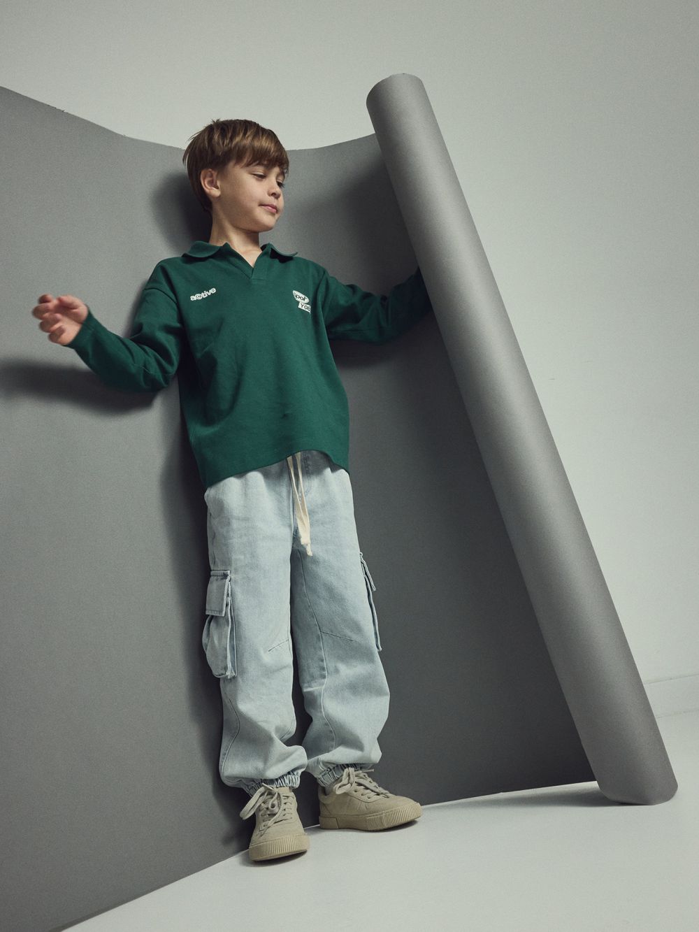 חולצת פולו ארוכה