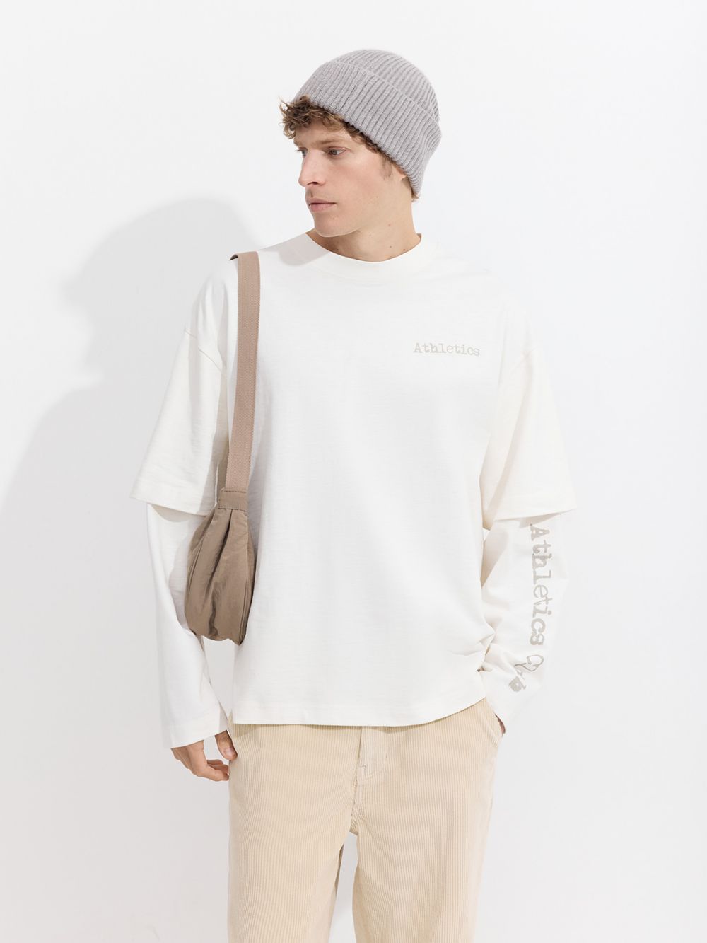 חולצה ארוכה עם שתי שכבות