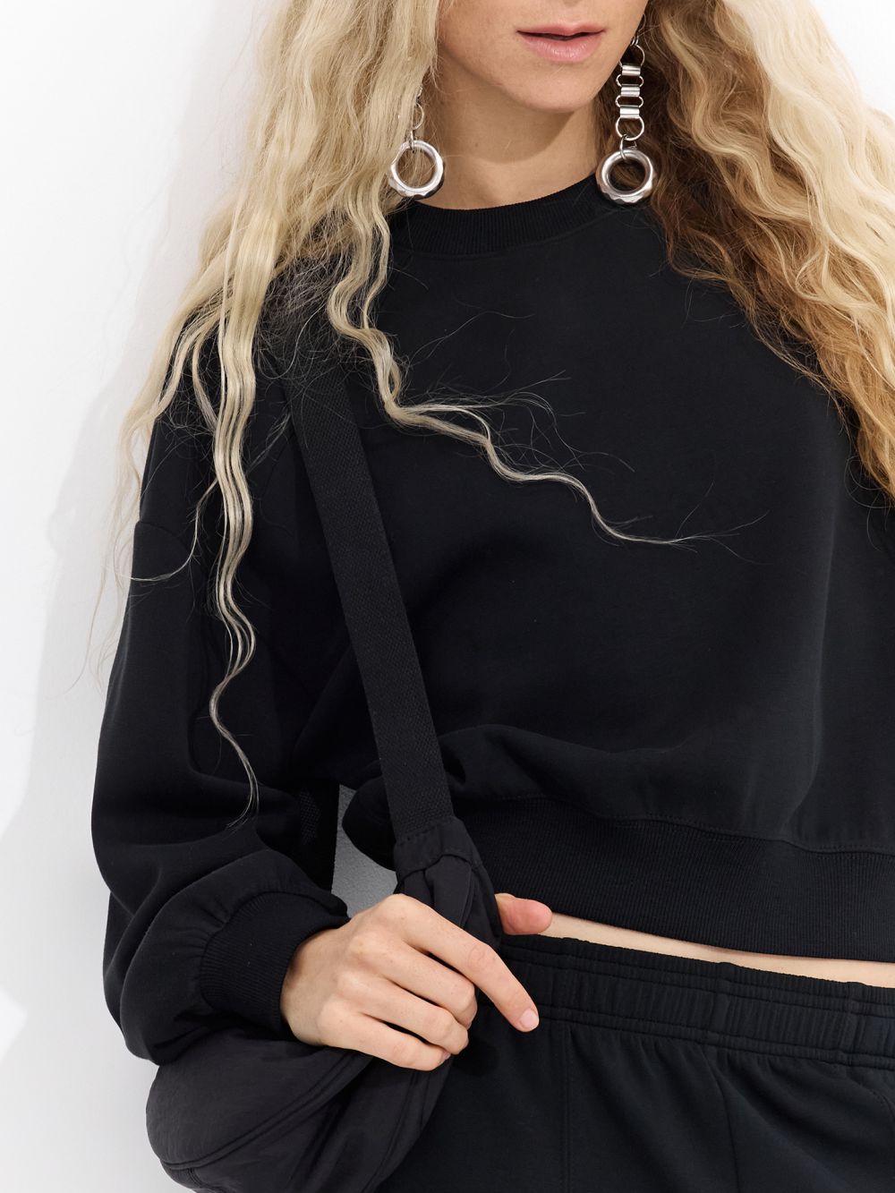 סווטשירט אינטרלוק קרופ