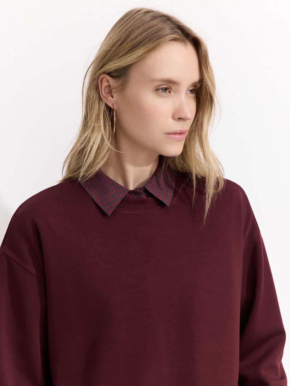 סווטשירט אינטרלוק בייסיק