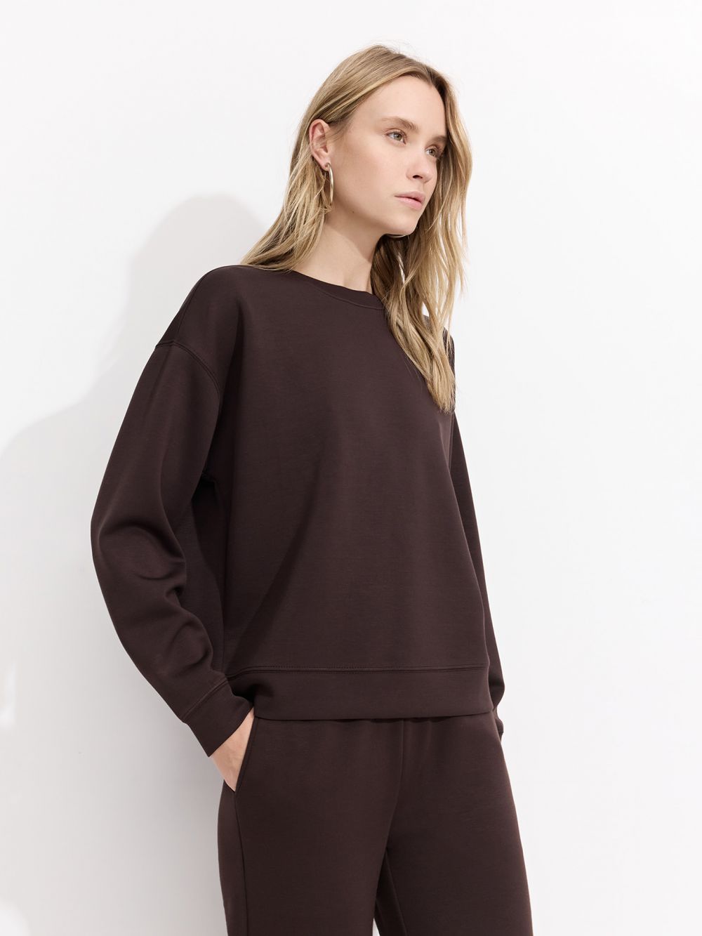 סווטשירט אינטרלוק בייסיק