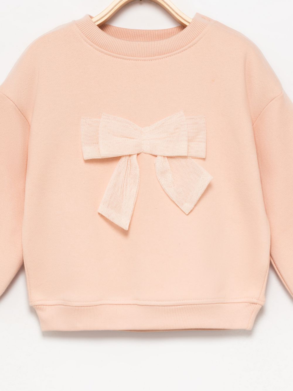 סווטשירט בעיטור טול