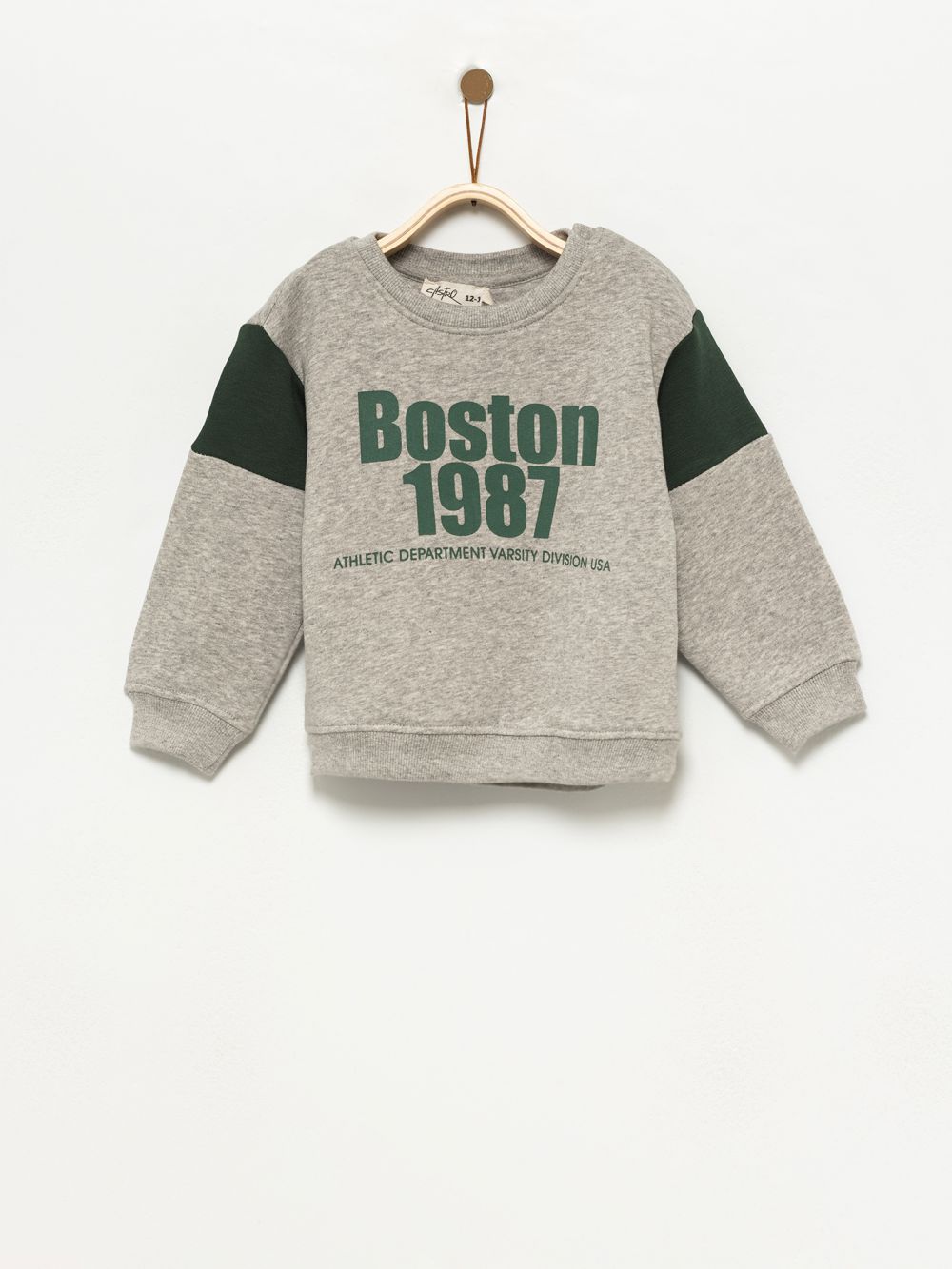 סווטשירט עם כיתוב